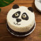Panda Face Chocolate Cream Cake[500 Gm]