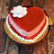 Eggless Heart Shape Red Velvet Cake[500 Gm]