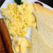Scrambled Eggs , Sausage With Bread Toast
