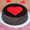 Choco Red Heart Cake