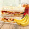 花生培根香蕉三明治 Bacon&Banana Sandwich With Peanut Butter