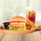 傳奇真蝦堡套餐 Crispy Fried Shrimp Burger Combo