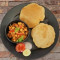 Chole Puri Ginger Topping