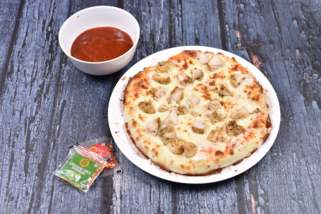 9 Medium Cheese Herb Chicken Pizza (6 Slice)