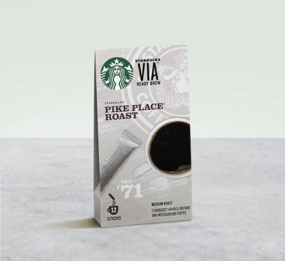 Starbucks Via Pike Place Roast Instant Coffee Starbucksviaready Brew-Pike Place Roast