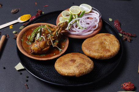 Deep Fried Litti(4Pc) Chicken(4Pc)