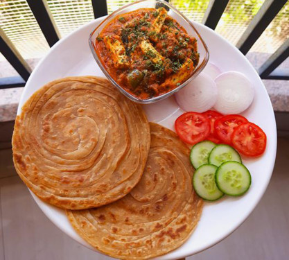 Shahi Paneer +2 Lachha/Naan