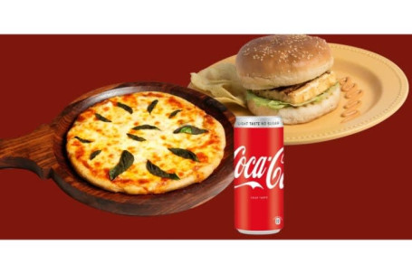 Pizza And Burger Combo (Serves 2)