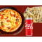 Veg Pizza and Pasta Combo (Serves 2)