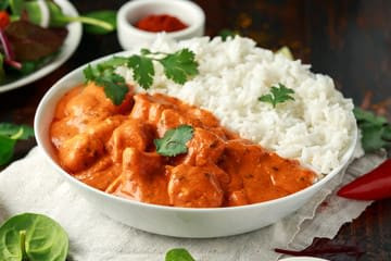 Shahi Paneer With Mater Rice