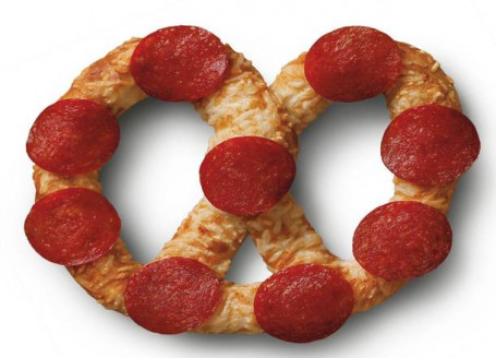 Cheese And Pepperoni Pretzel