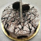 Choco Vanilla Oreo Cake