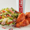 Grilled Chicken Salad 5pc Wings Combo Drink)