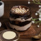 Eggless Chocolate Hazzlenut Jar Cake
