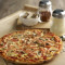 Corned Chicken Slice And Mushroom Pizza