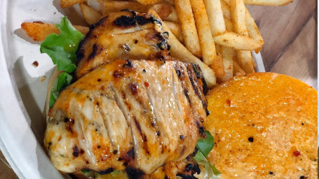 Chicken Breast Fillet With Rice Or Fries