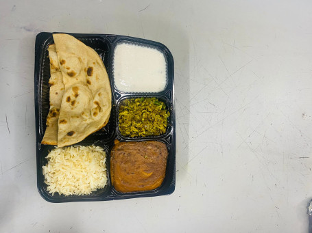 Spl Veg Paneer Burji Thali