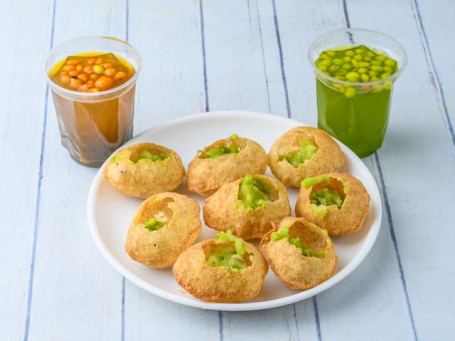 Pani Wale Gol Gappe (8 Pcs)