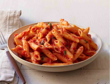 Veg Red Sauce Penne Pasta With Cheese