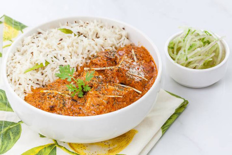 Butter Chicken With Jeera Rice (Regular)