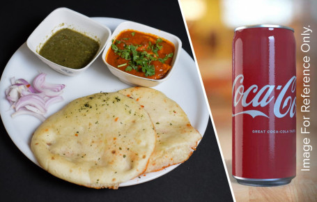 Gravy Champ With Kulcha (Per Plate) Cold Drink