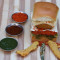 Spicy Double Cheese Loaded Vada Pav