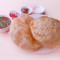Chhole Bhatura Thali (One Piece Of Chole Bhature Served And Aloo Chana Palak With Salad, Pickle, Mouth Freshener)