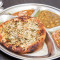 Onion Kulcha Thali(One Piece Of Onion Kulcha Served With Aloo Chana Palak And Salad, Pickle, Mouth Freshener)