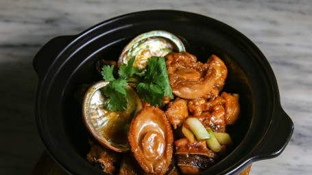 Yuán Zhǐ Xiān Bào Yú Wén Jī （4Zhǐ）/Stewed Fresh Abalone With Chicken
