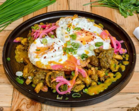 Curry Goat Hash