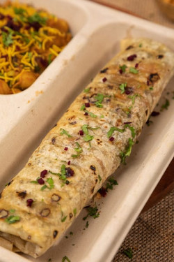 Corn And Cheese Paneer Kathi Roll