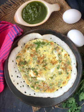 Egg Dosa (Served With Allem Chutney With Sambar)(1Pc)
