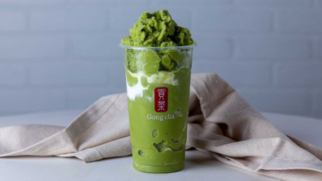 Matcha Milk Slush Mǒ Chá Xiān Nǎi Bīng Shā