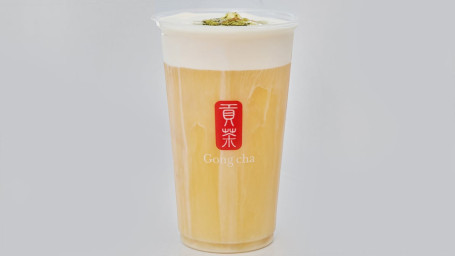 Milk Foam Green Tea Nǎi Gài Chá Lǜ Chá