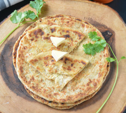 Gobi Paratha [3 Pcs], Makhan, Dahi