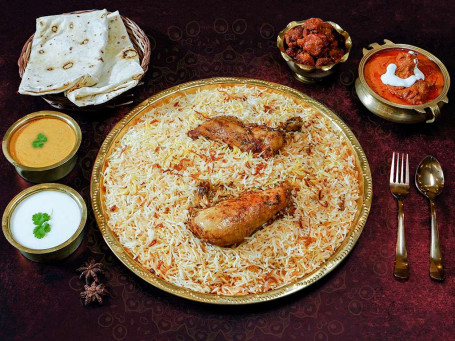 Chicken Dum Biryani Family Pack (Serves 3-4)