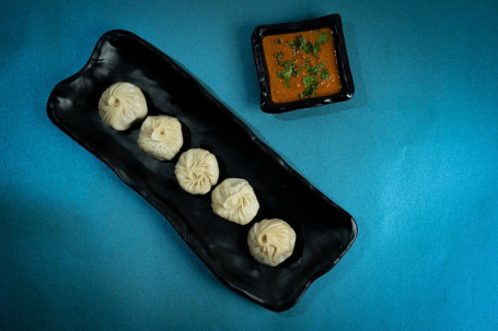 Vegetables Steamed Momos [5 Pieces]