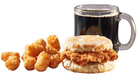 Donut-Glazed Chik Biscuit Combo