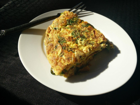 Bread Omelette Breakfast Combo