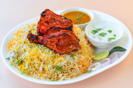 Tandoori Chicken Fry Biryani