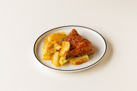 Kotopoulo Me Lemoni (Baked Chicken In Lemon And Garlic)