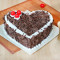 Black Forest Heart Cake- 1 Kg