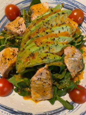 Torched Salmon Salad