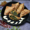 Corn Spinach Samosa 4 Pieces