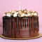 Chocolate Dripping Marshmallow Cake