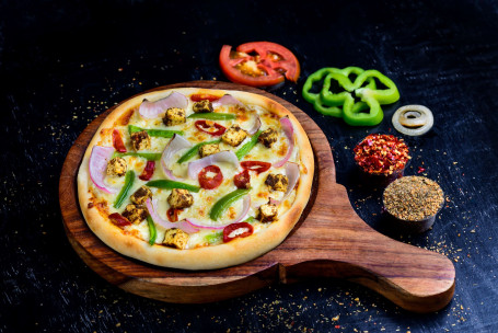 12"Green Chilli N Paneer Pizza Large