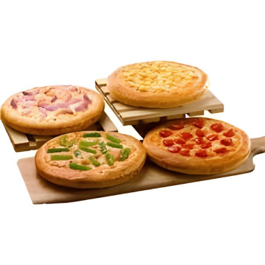 Single Topping Pizza Combo 4 Set