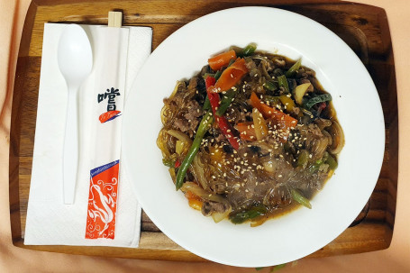 Clear Noodle With Vegetables And Beef