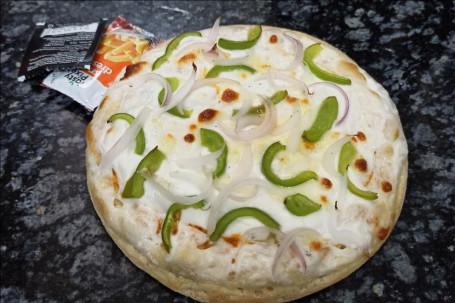 Cheese Onion And Capsicum Pizza [Small, 7 Inches]