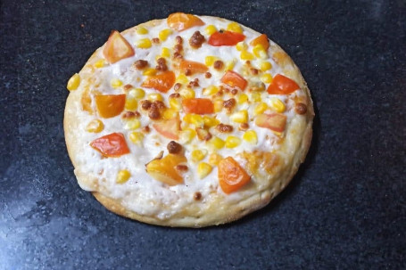 Cheese Tomato And Corn Pizza [Small, 7 Inches]